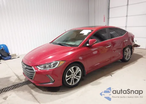 2017 Hyundai Elantra Limited из США, поврежденный, VIN KMHD84LF2HU359531